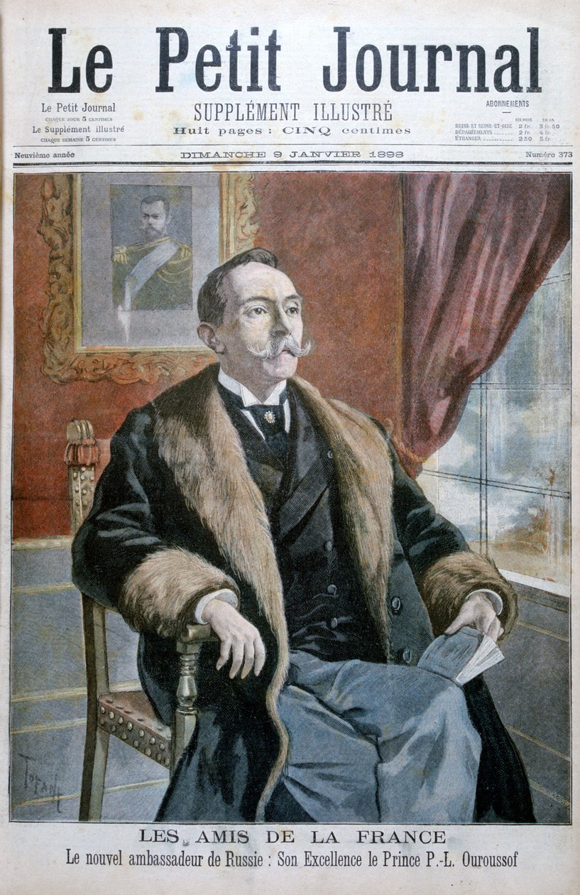 Prinz PL Ouroussof, Der neue Botschafter Russlands von Oswaldo Tofani