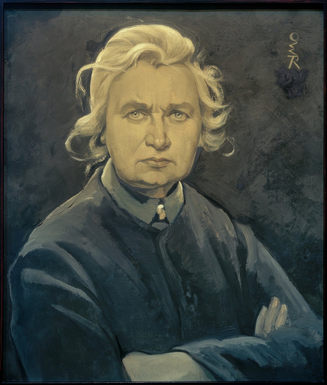 Selbstbildnis 1926 von Ottilie Roederstein
