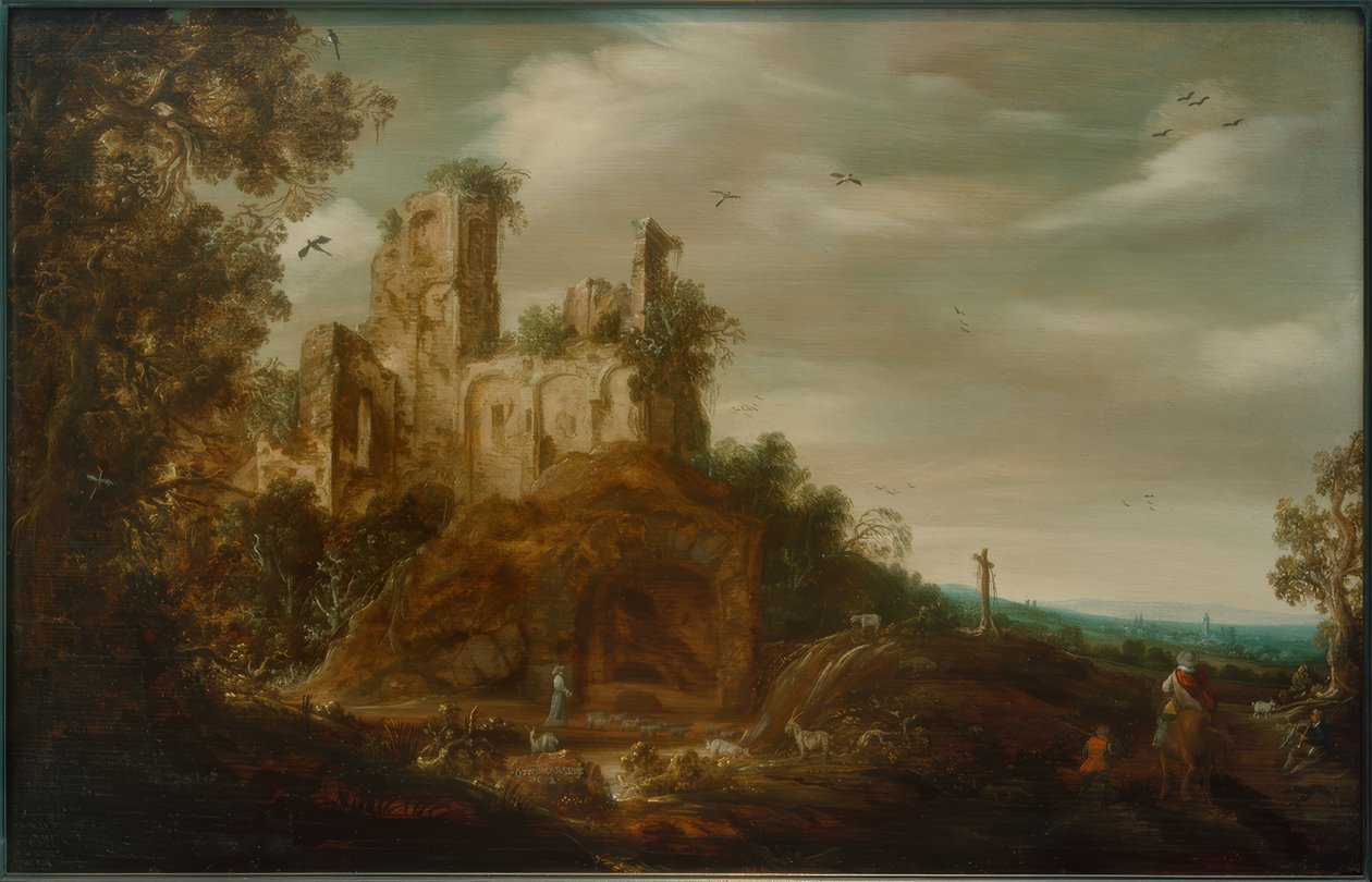 Landschaft von Otto Marseus  van Schrieck