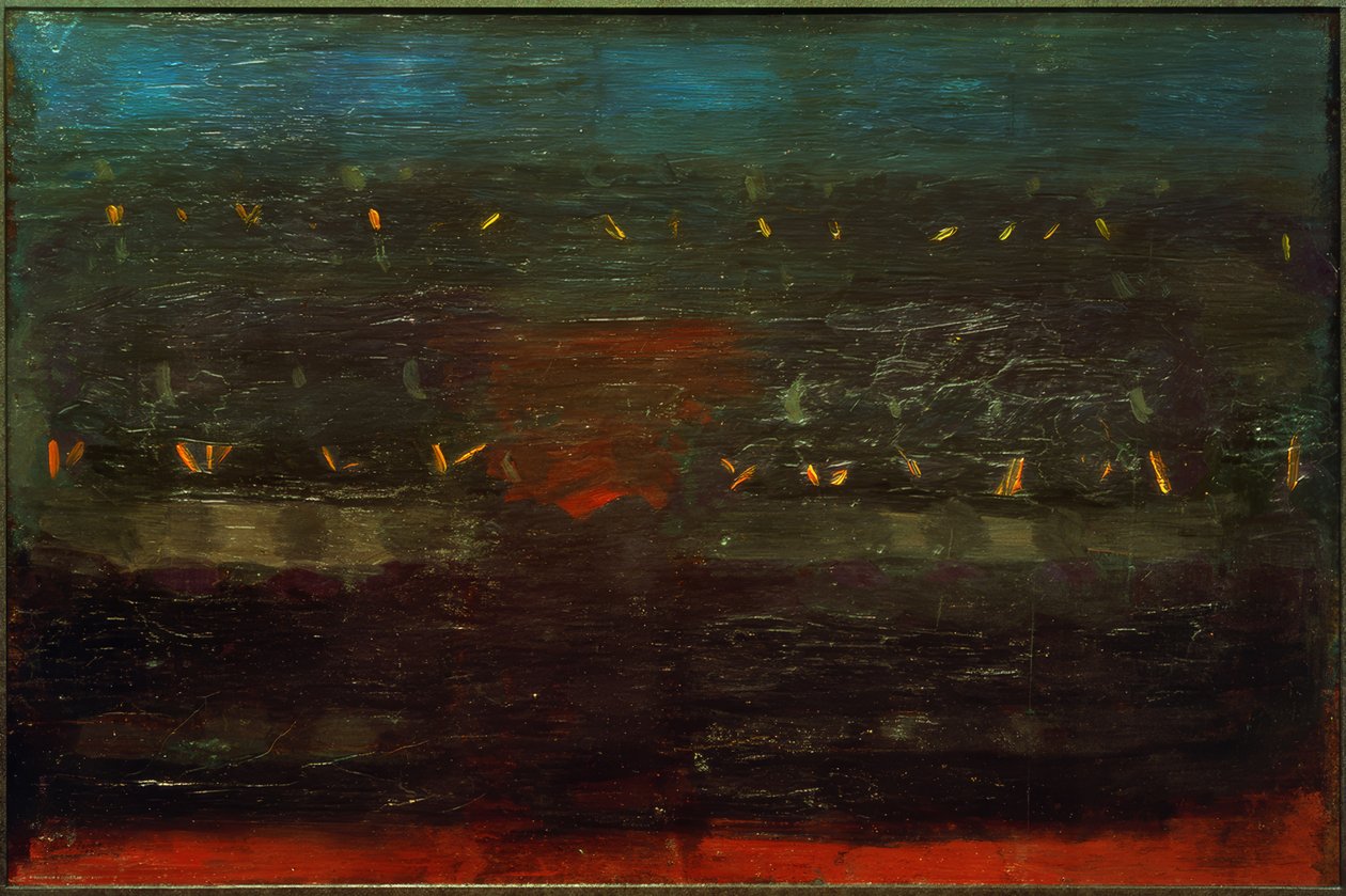 Vorbereitung (Andacht im Esssaal). Gesamtkomposition IV von Otto Meyer Amden