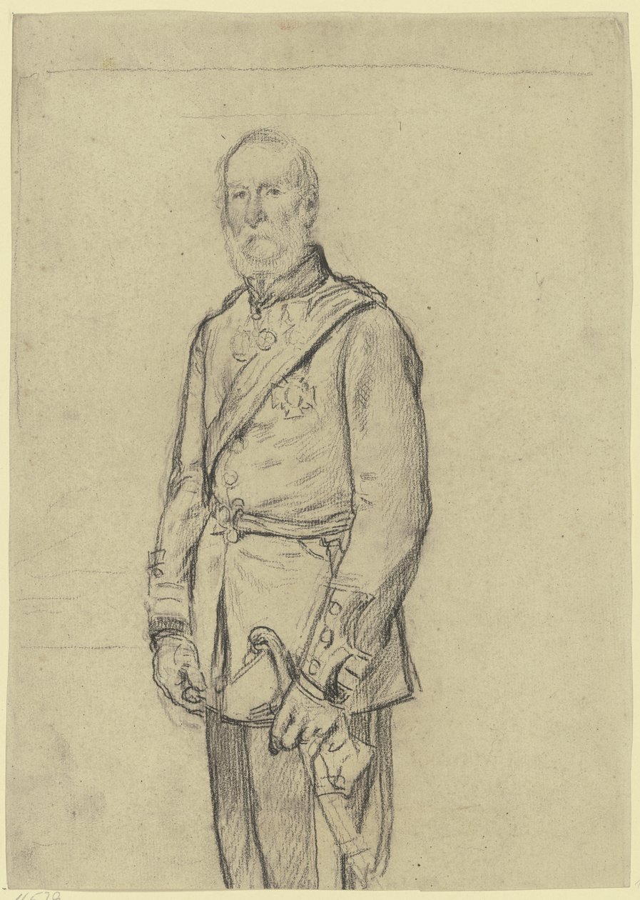 Porträt des Generals Viscount Templetown von Otto Scholderer
