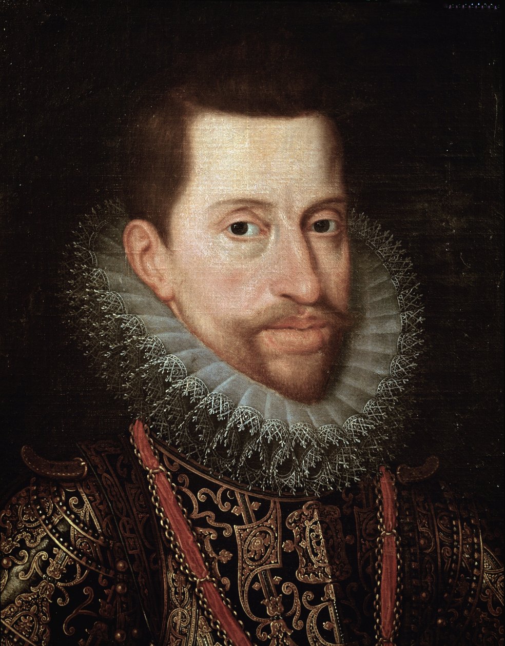 Erzherzog von Österreich, Albert von Habsburg (Öl auf Leinwand, späte 16. Jahrhundert) von Otto van Veen