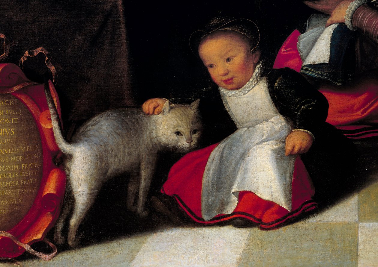 Der Künstler und seine Familie (Detail) von Otto van Veen