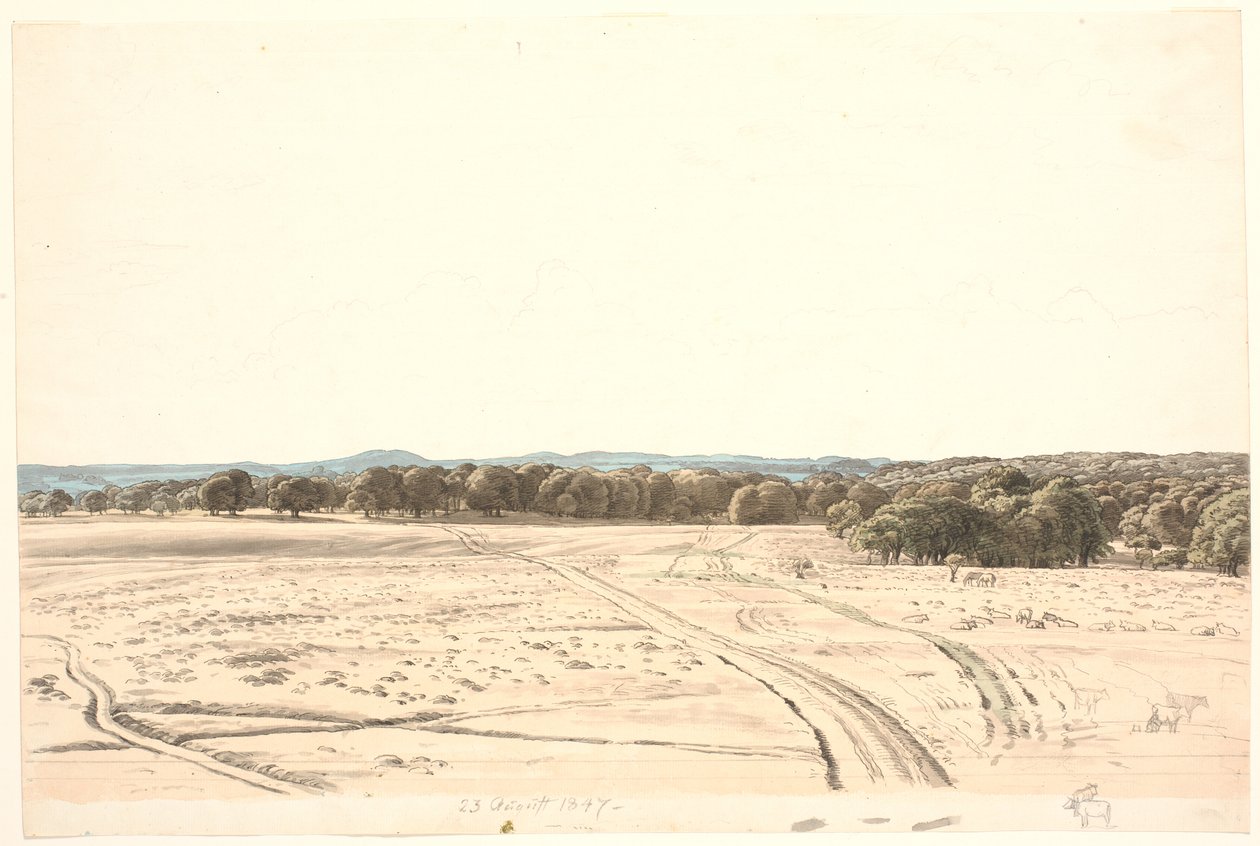 Von der Eremitagesletten von P.C. Skovgaard