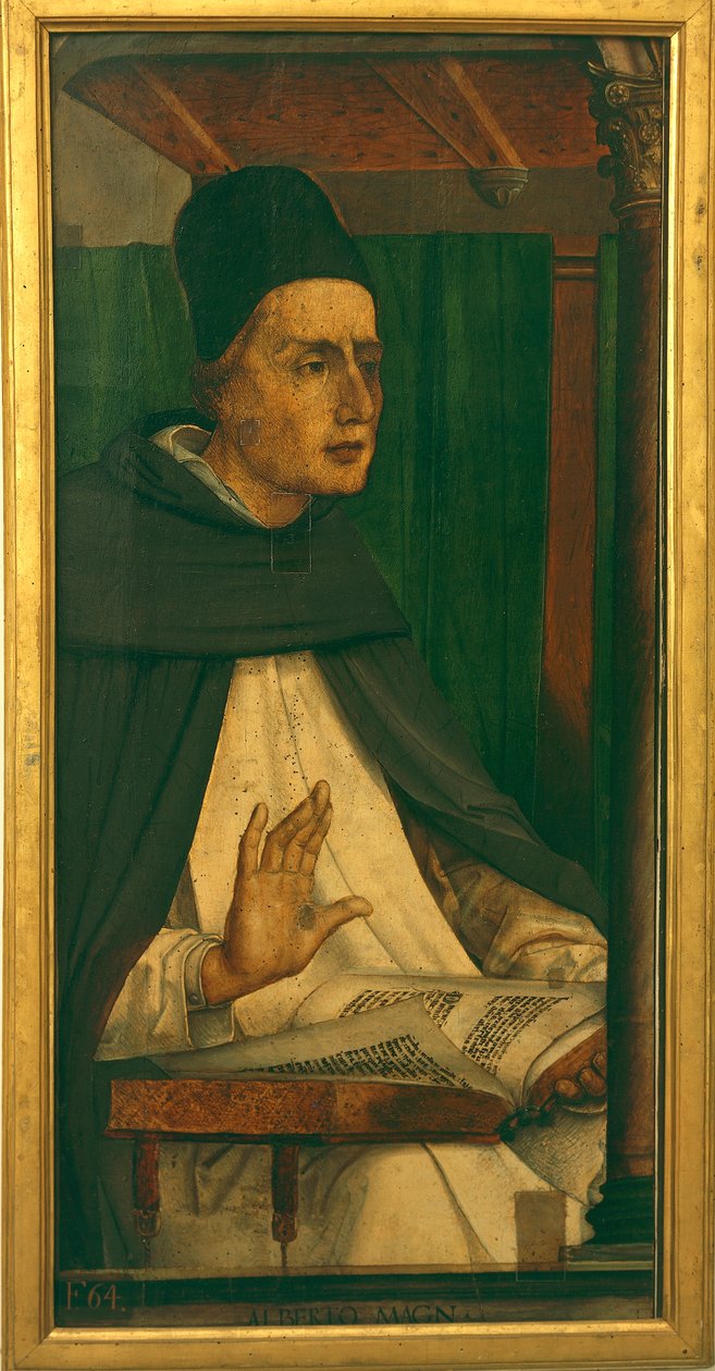 Albert der Große von P. (c.1450 1504) Joos van Gent and Berruguete