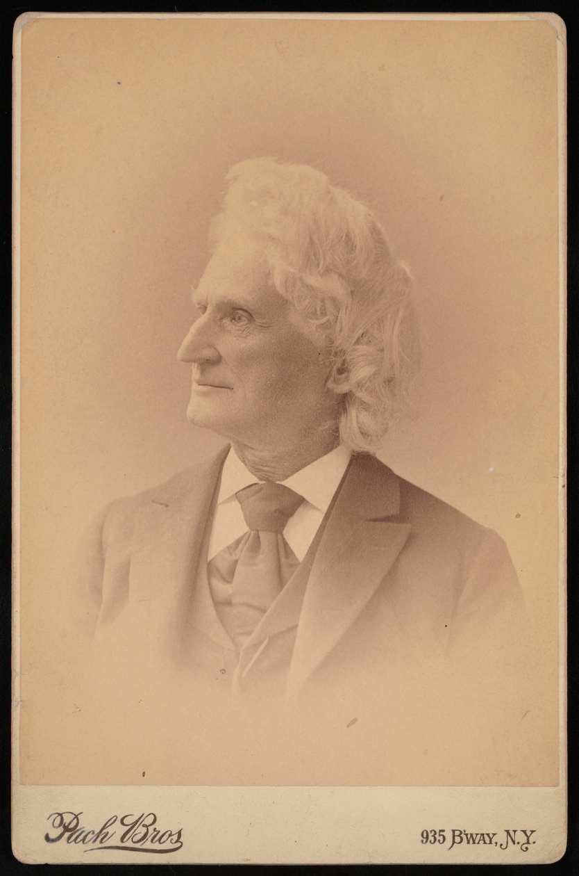 Porträt von James Dwight Dana, Februar 1895 von Pach Bros