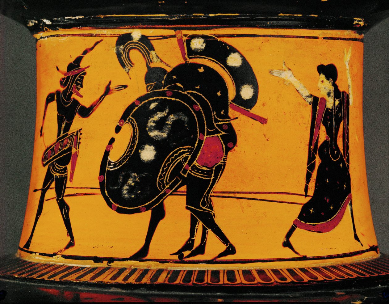 Die Rückkehr des toten Kriegers von Painter Antimenes