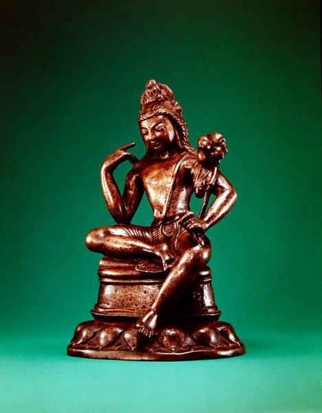 Padmapani Lokeshvara in Meditation, erste Hälfte des 7. Jahrhunderts von Pakistani School