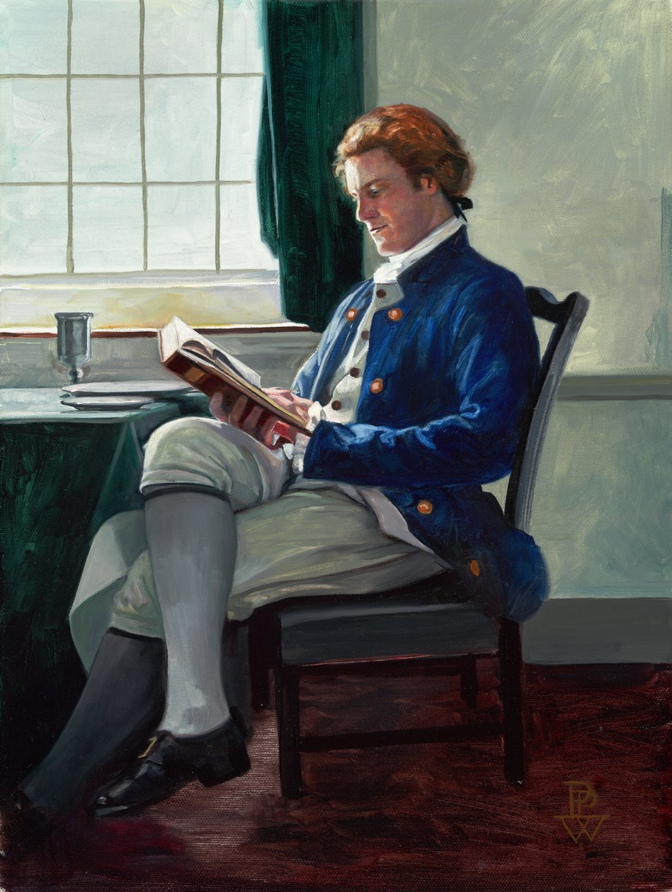 Jefferson in der City Tavern, 2007 von Pamela Patrick White