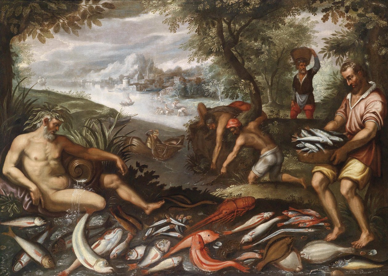 Allegorie des Wassers von Paolo Fiammingo