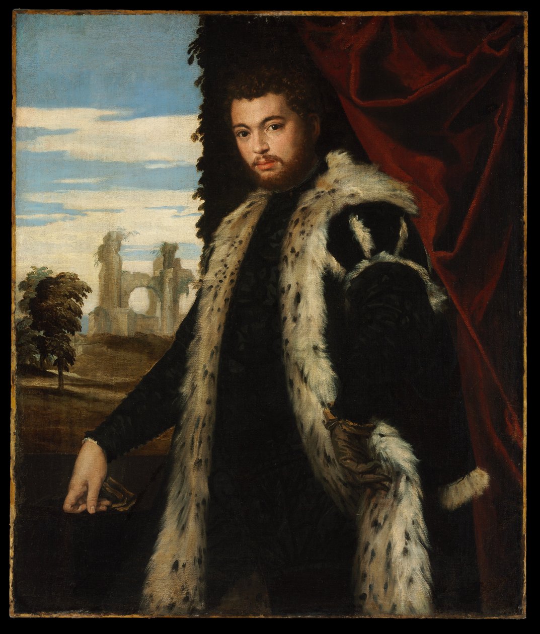 Porträt eines Mannes von Paolo Veronese