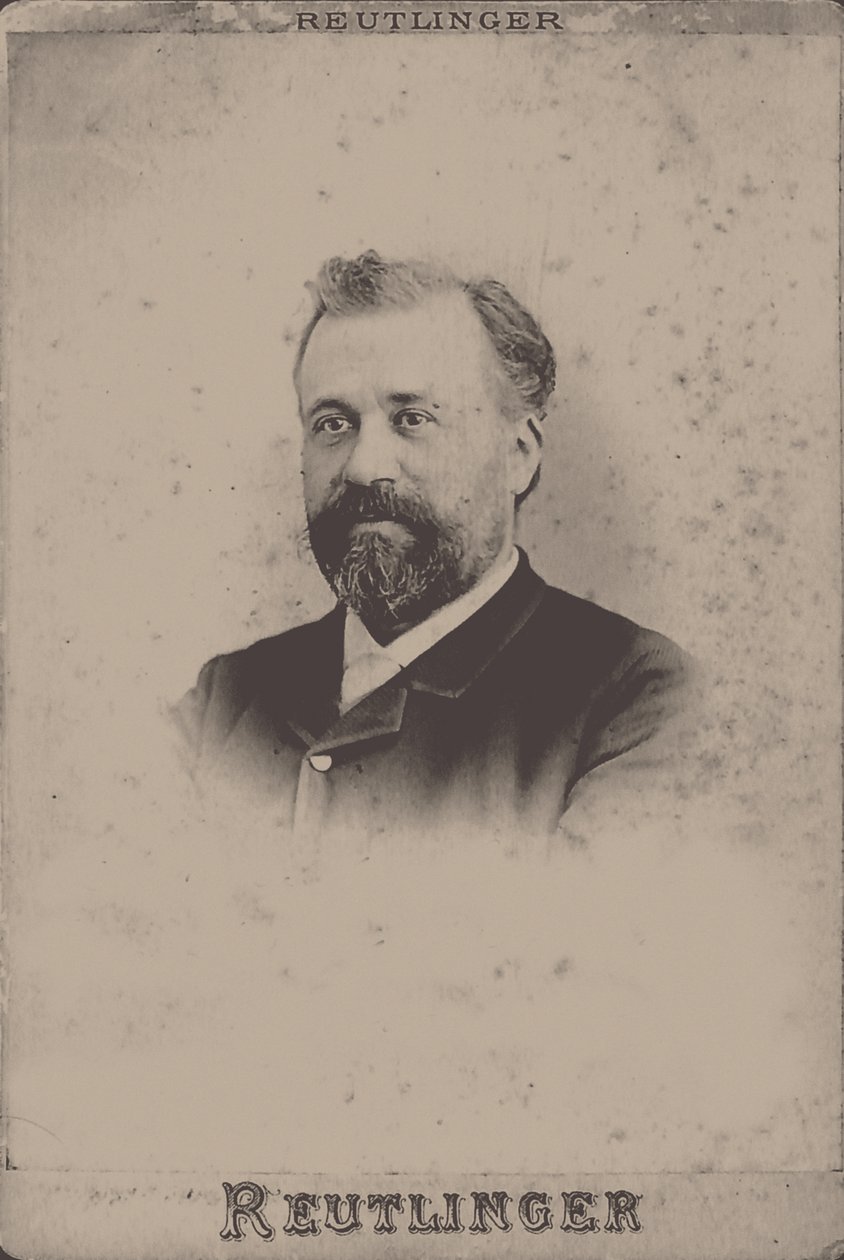 Porträt des Komponisten Henri Maréchal von Paris . Photo studio Reutlinger