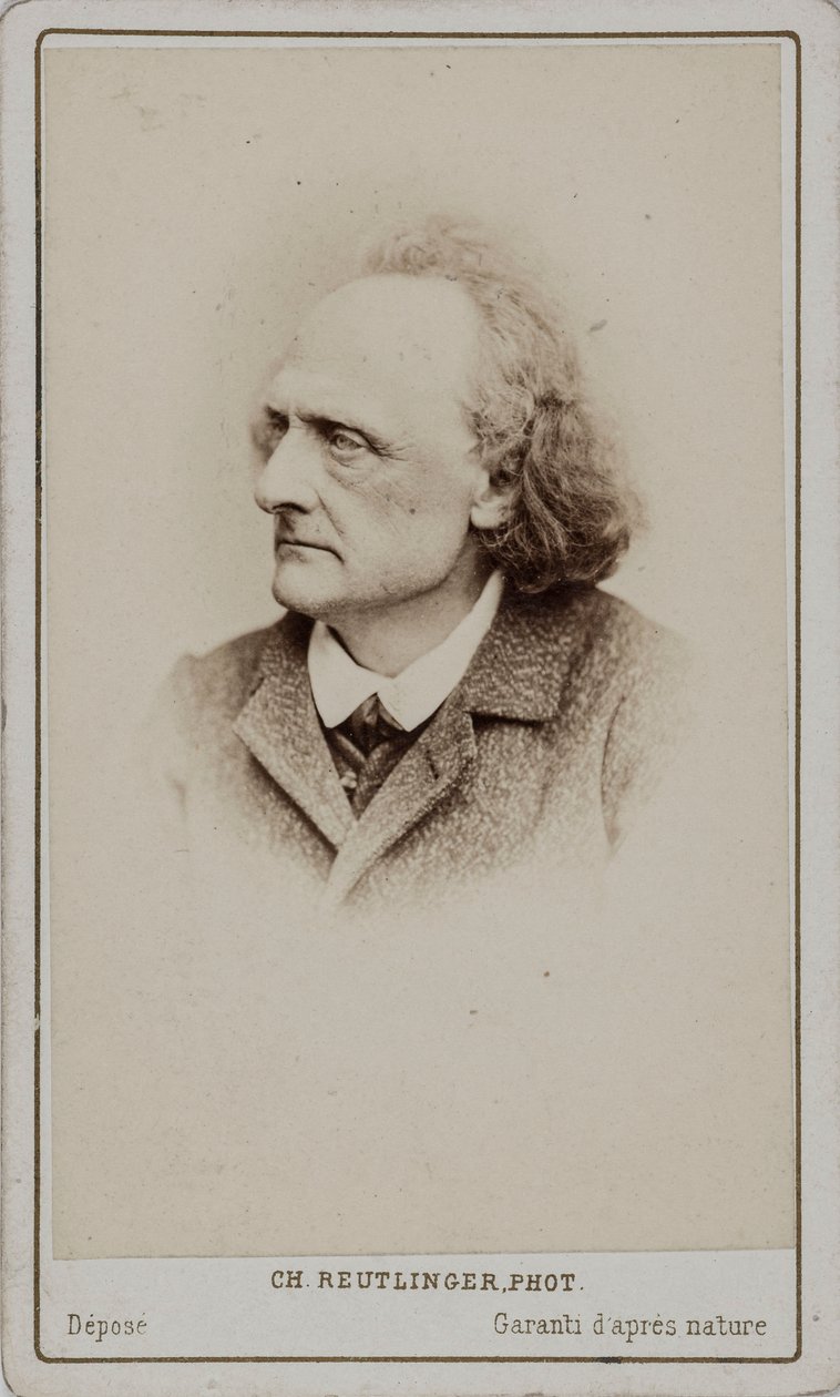Porträt des Pianisten und Komponisten Henry Litolff von Paris . Photo studio Reutlinger