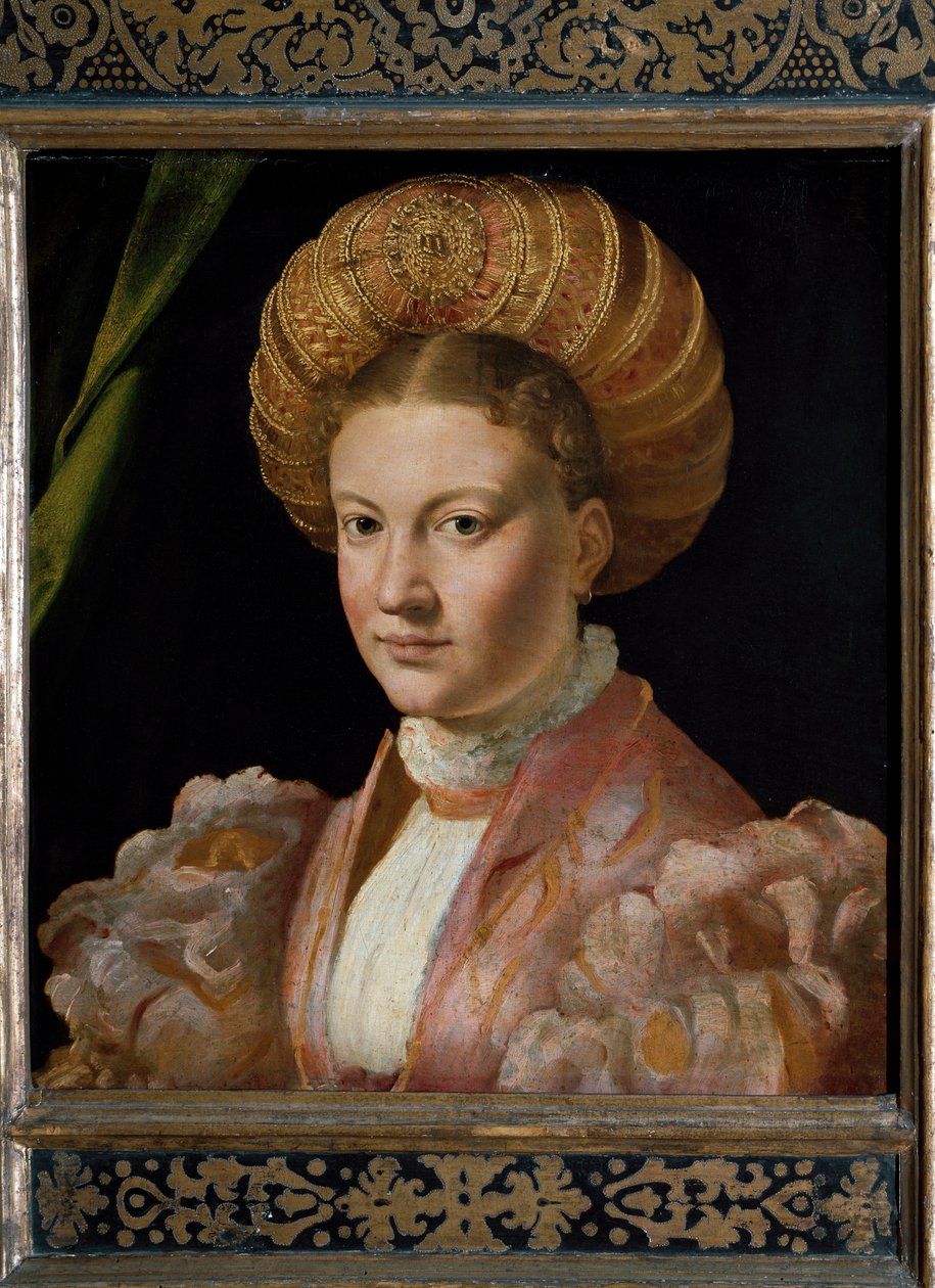 Porträt einer jungen Frau, Gräfin Gozzadini von Parmigianino