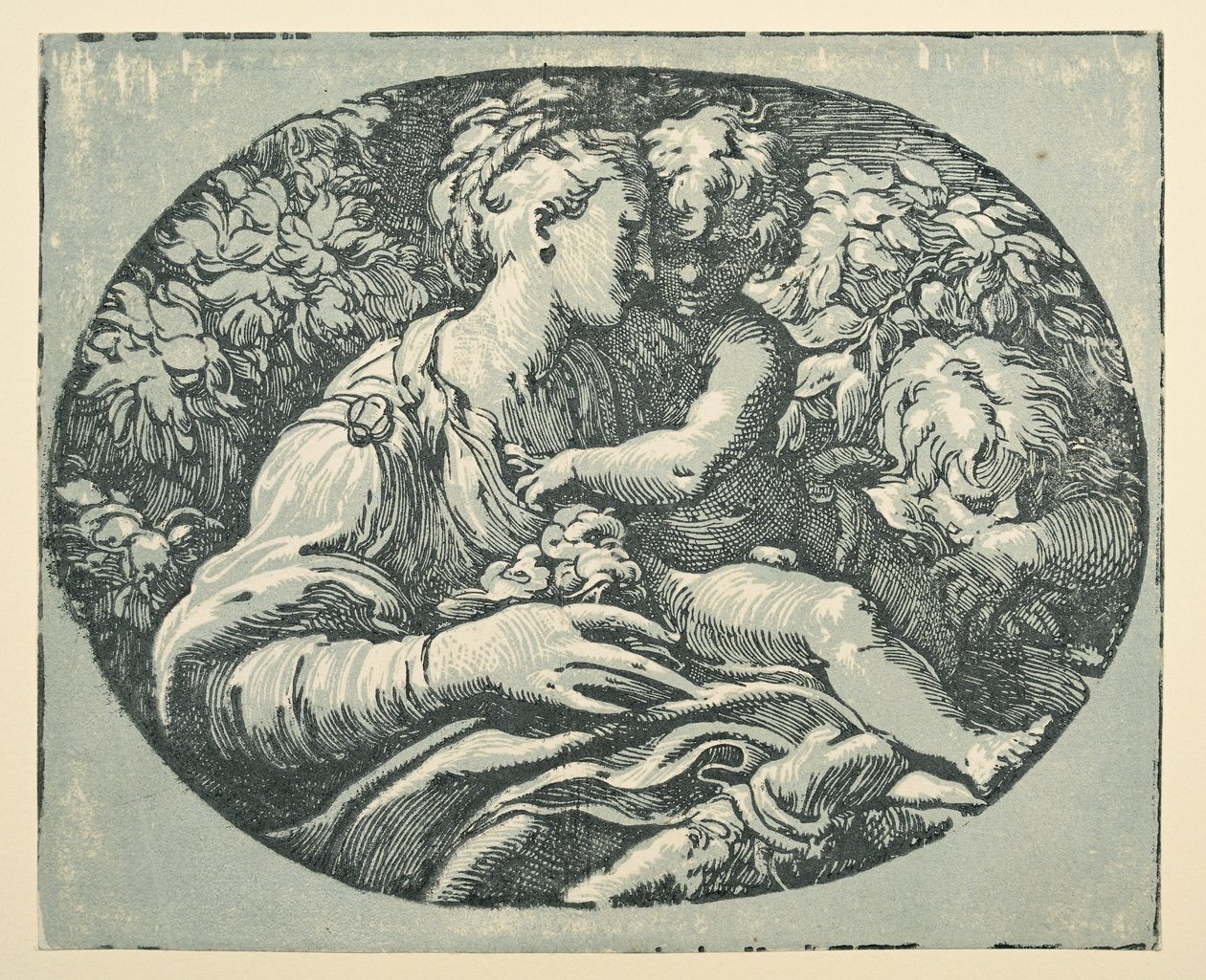 Jungfrau und Kind mit dem kleinen Heiligen Johannes von Parmigianino