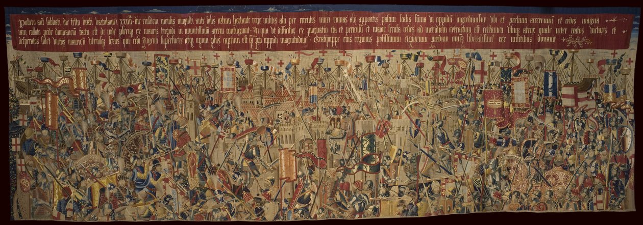 Die Pastrana-Teppiche, Herstellung von Tournai, wahrscheinlich aus der Werkstatt von Passchier Grenier, ca. 1471 - 1475 von Pasquier (workshop of) Grenier