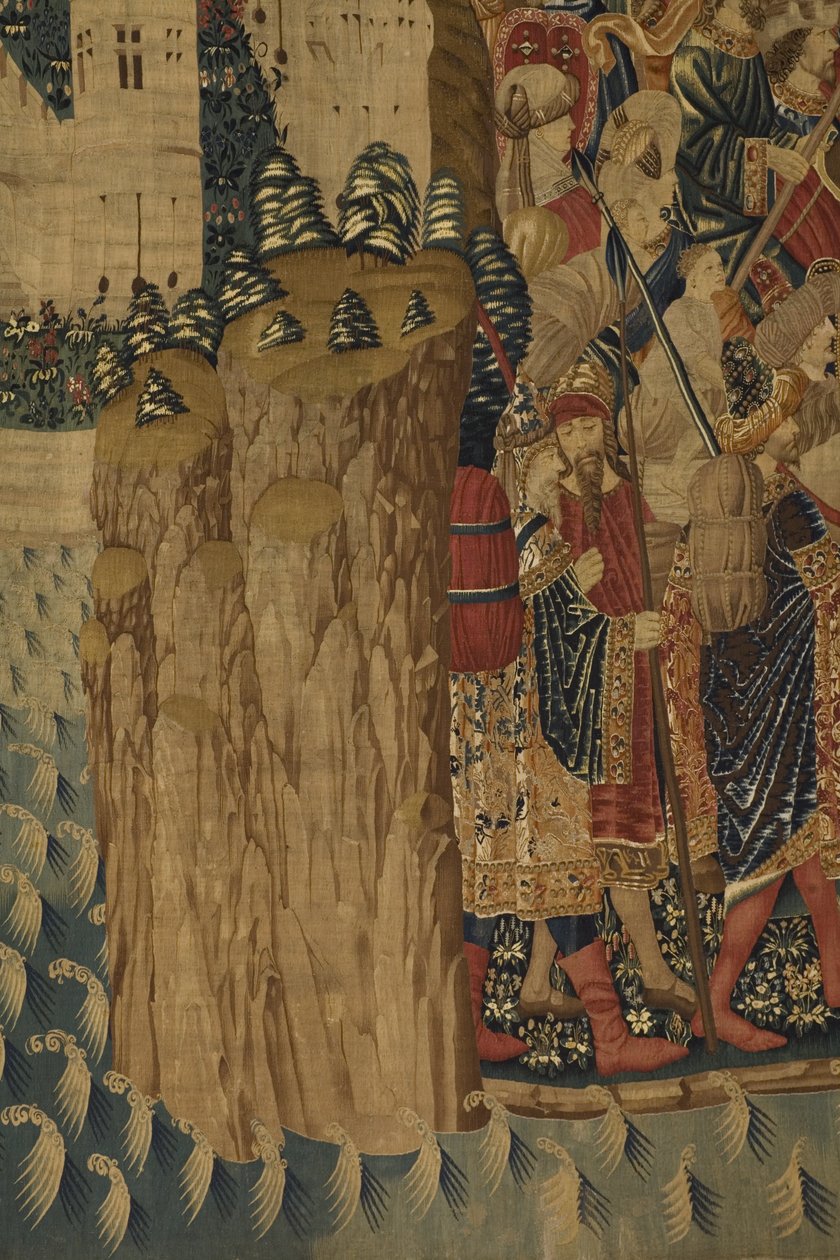 Die Pastrana-Teppiche, Herstellung von Tournai, wahrscheinlich aus der Werkstatt von Passchier Grenier, ca. 1471 - 1475 von Pasquier (workshop of) Grenier