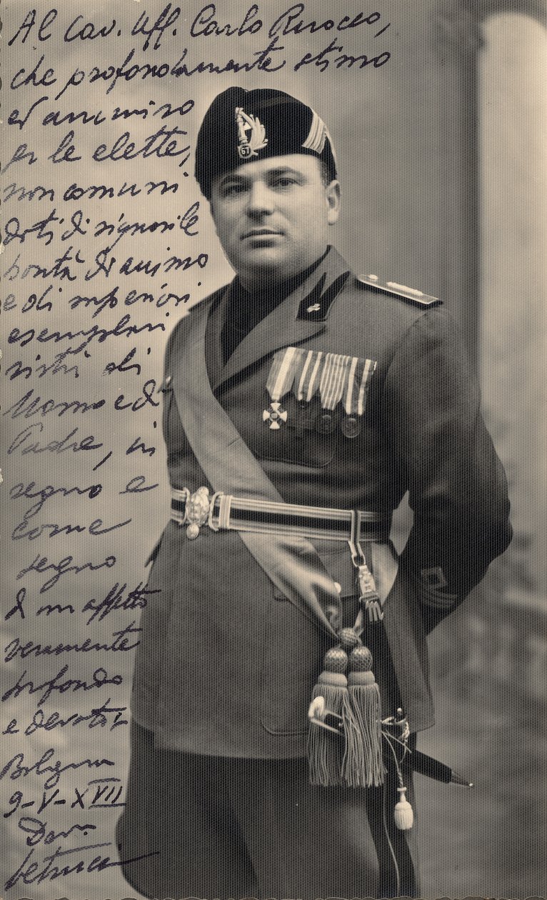 Zenturio der Miliz in voller Uniform, Mai 1939 von Pasquini Pasquini