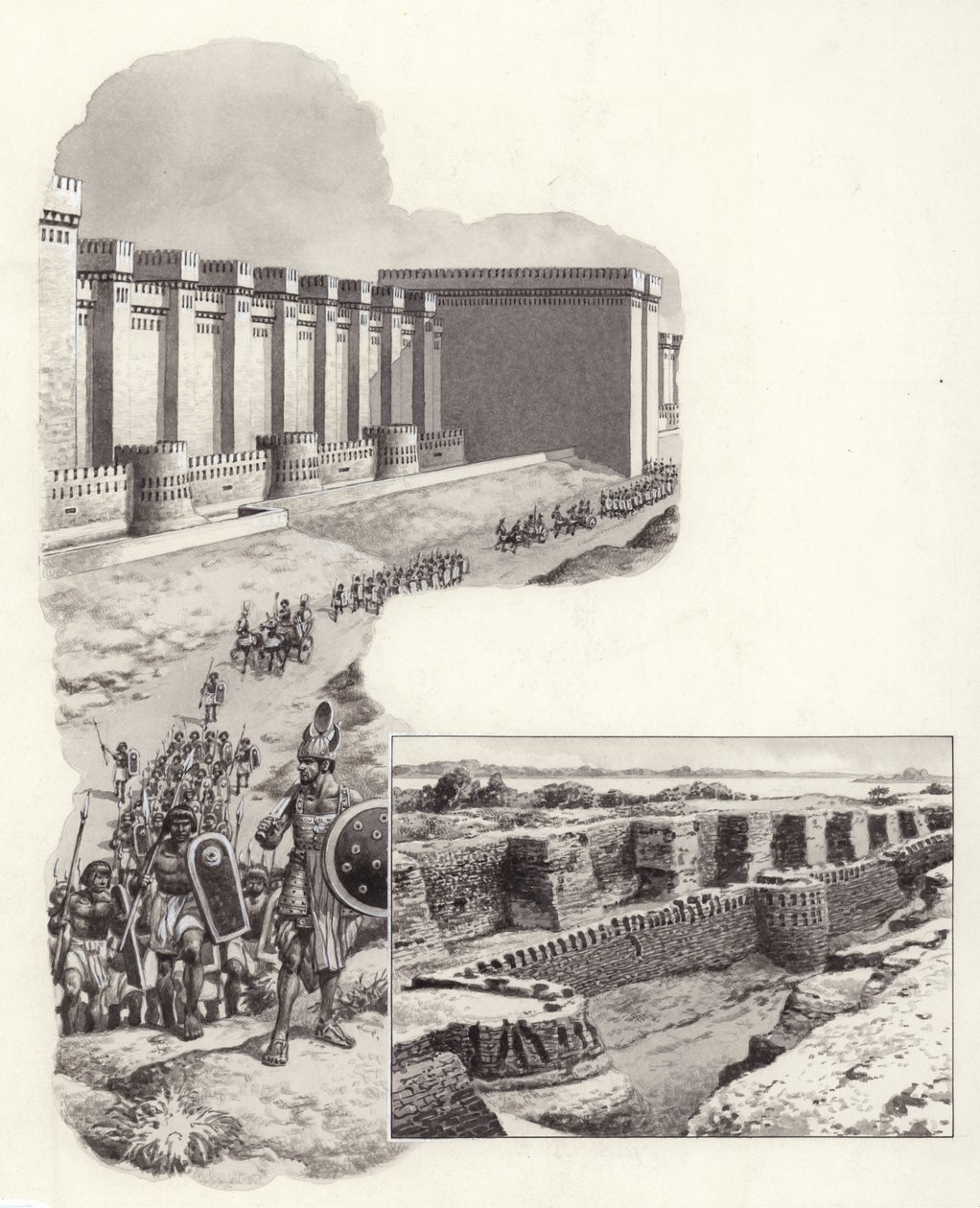 Die Festung von Buhen von Pat (1907 95) Nicolle