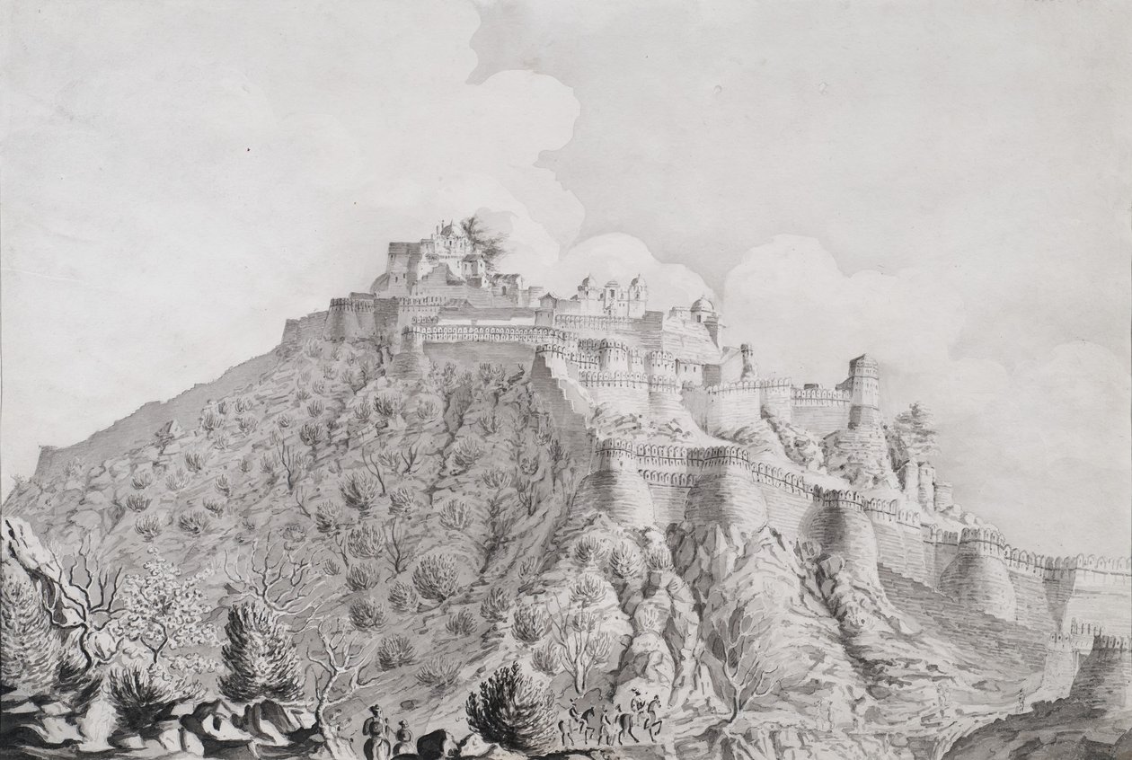 Zitadelle der Hügelburg von Komulmer von Patrick Waugh