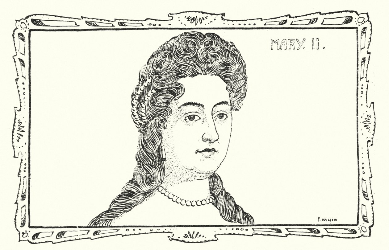 Königin Maria II. von Patten (after) Wilson