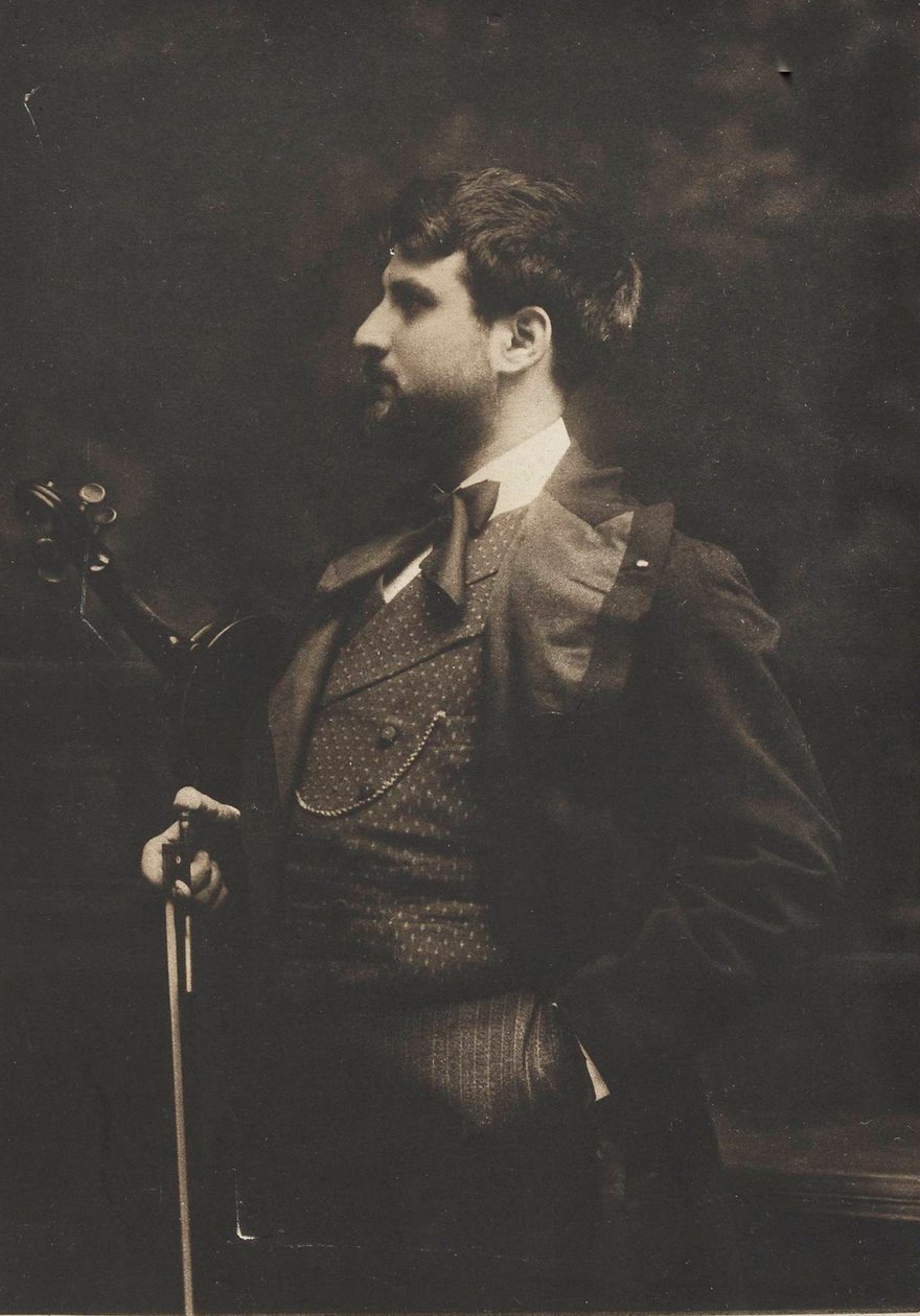 Porträt des Geigers und Komponisten Joan Manén y Planas 1883-1971, ca. 1910 von Pau Audouard