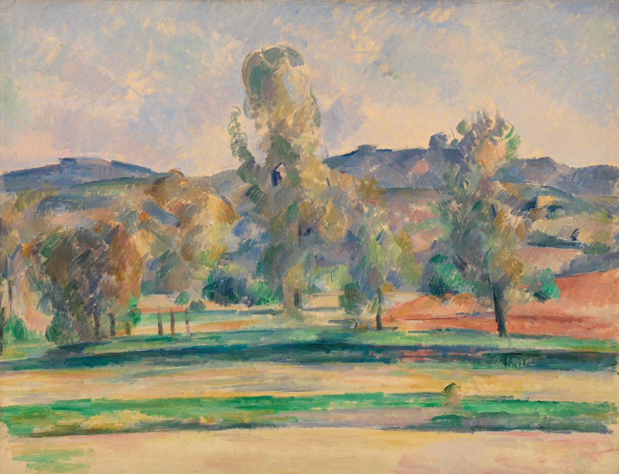Herbstlandschaft, 1883-85 von Paul Cézanne