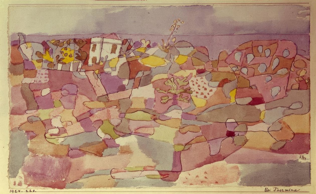 Bei Taormina von Paul Klee