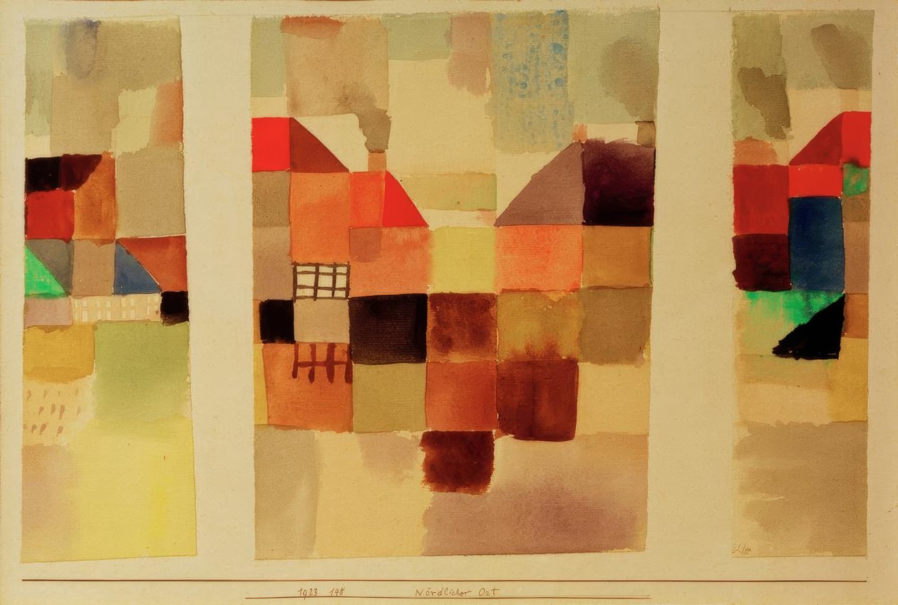 Nördlicher Ort von Paul Klee