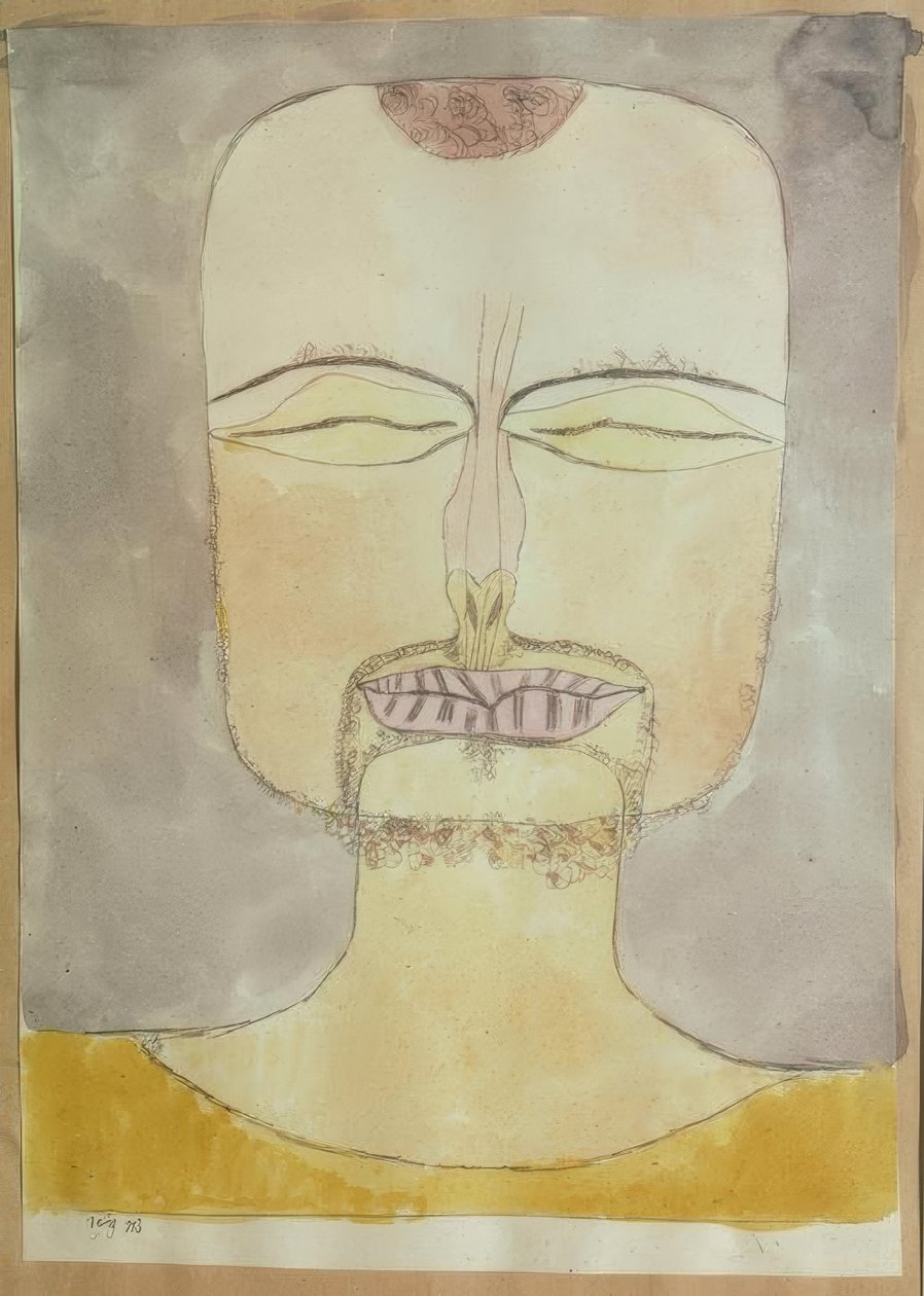 Versunkenheit (nach der Zeichnung 19/75) von Paul Klee