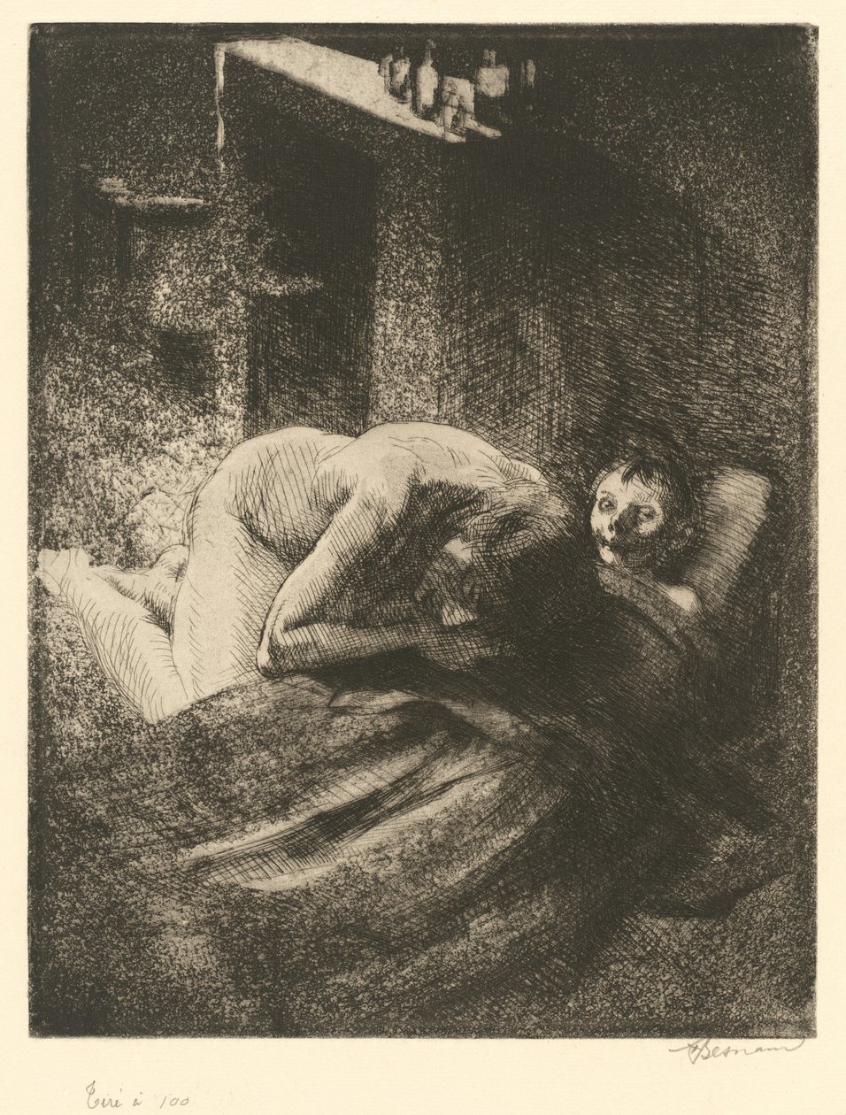 Misery (La Misère), ca. 1886 von Paul Albert Besnard