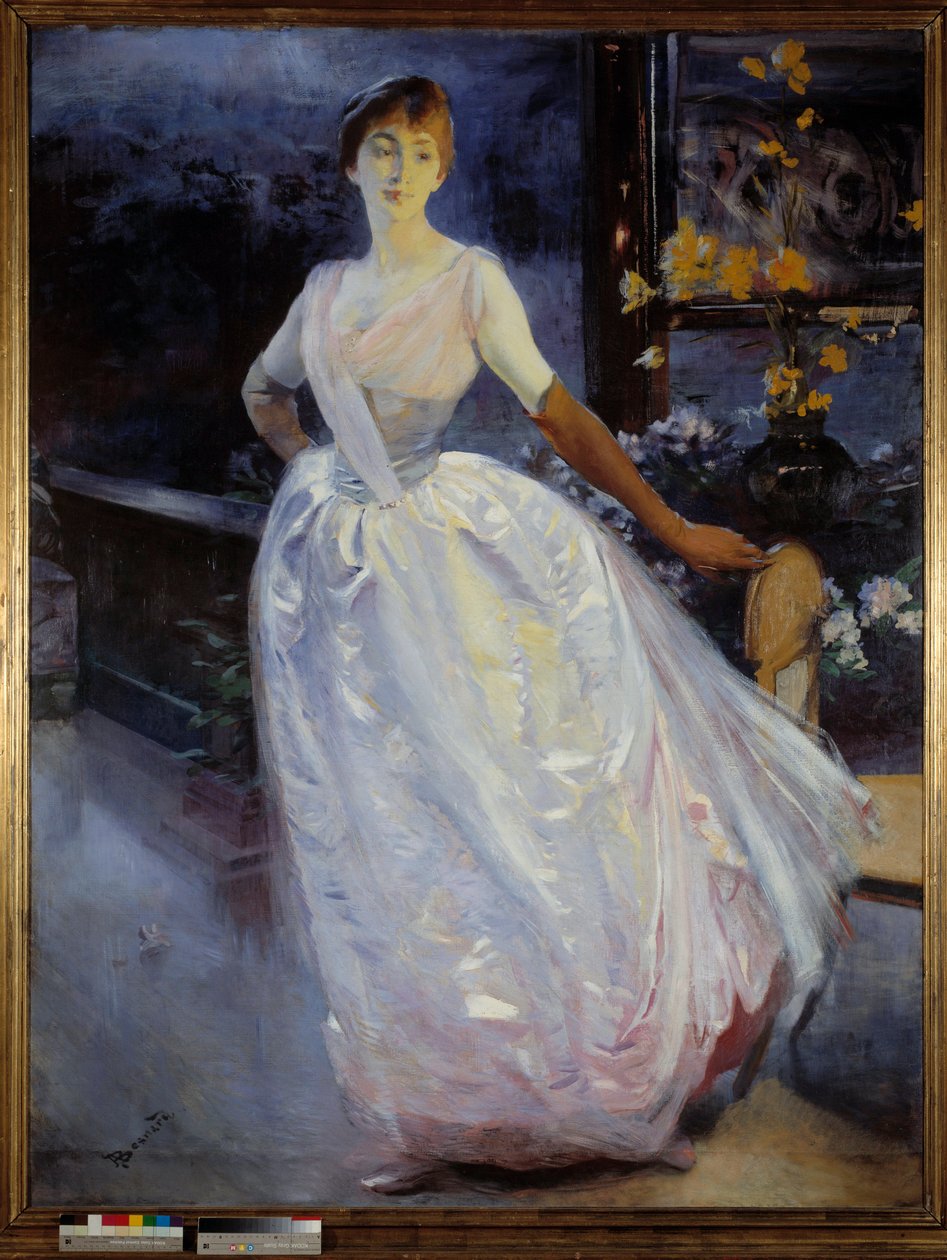 Porträt von Madame Roger Jourdain, Ehefrau des Malers von Paul Albert Besnard