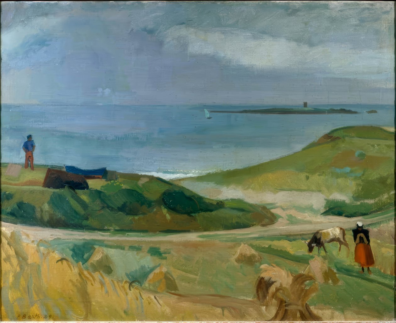 Insel Porquerolles von Paul Basilius Barth