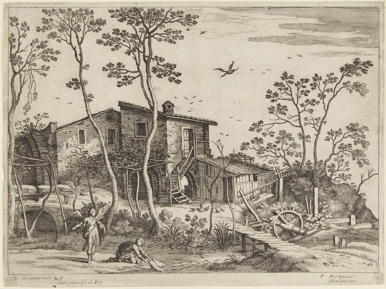 Tobias und der Engel von Paul Bril