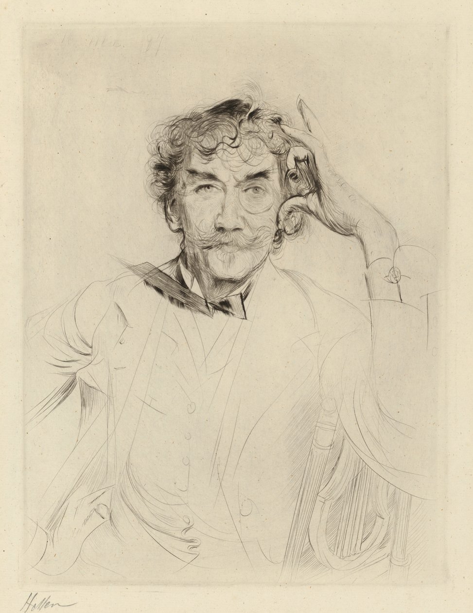 J. A. M. Whistler von Paul Cesar Helleu