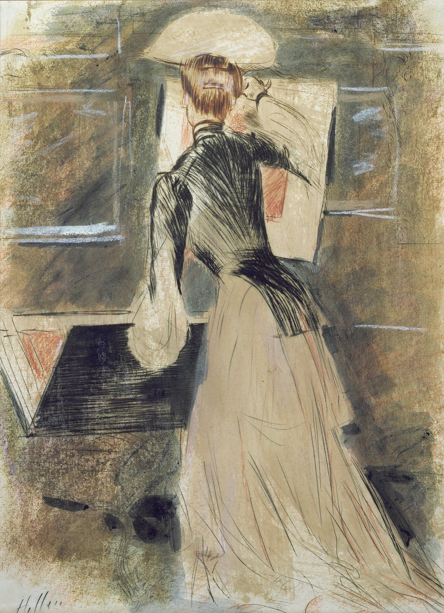 Madeleine Carlier von Paul Cesar Helleu