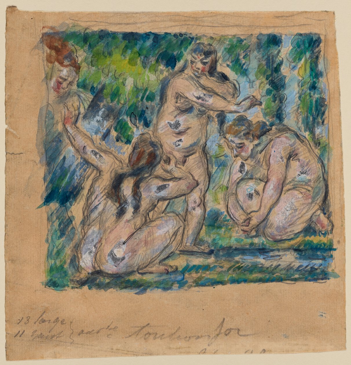 Badende von Paul Cezanne