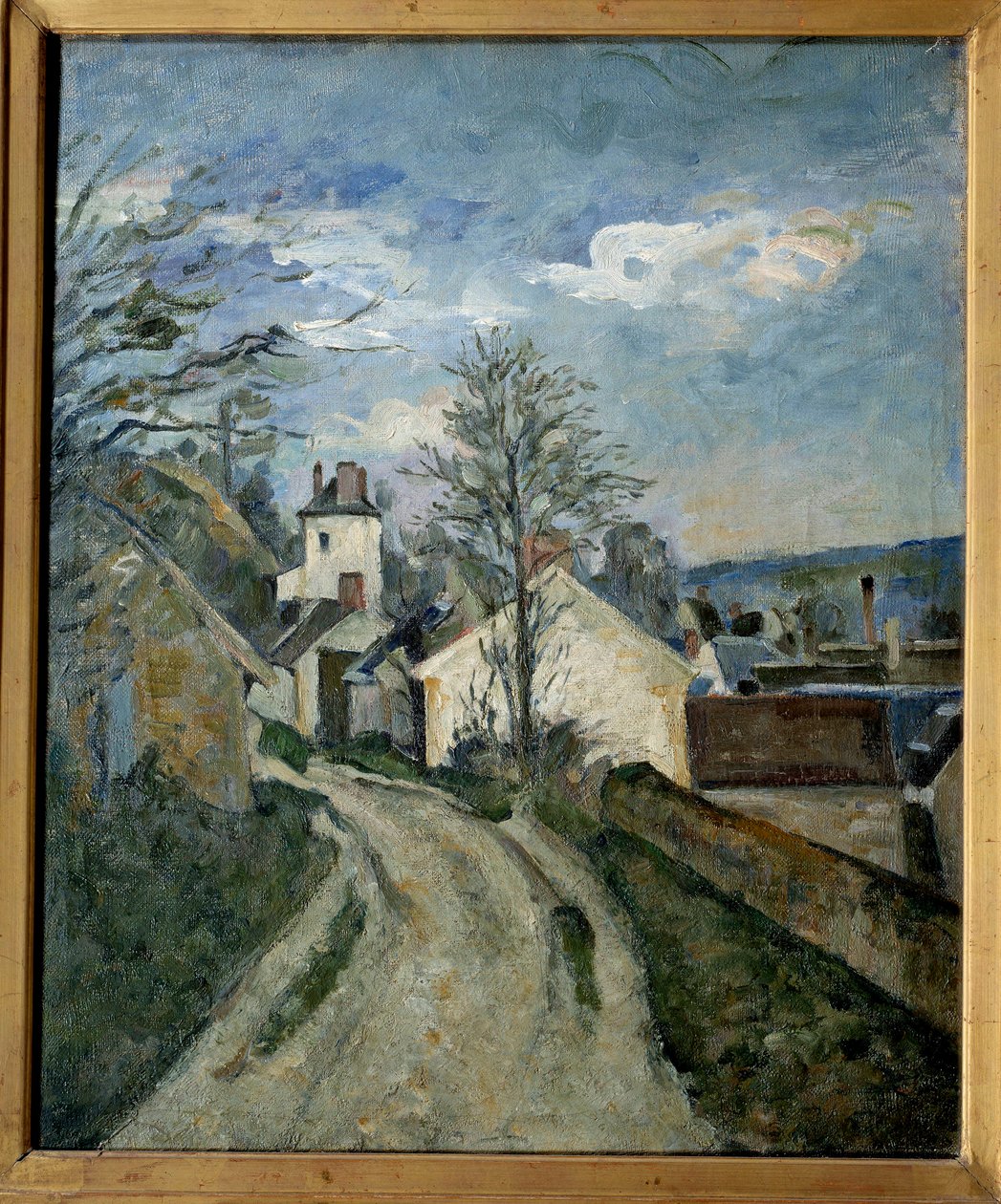 Haus von Doktor Gachet in Auvers von Paul Cézanne