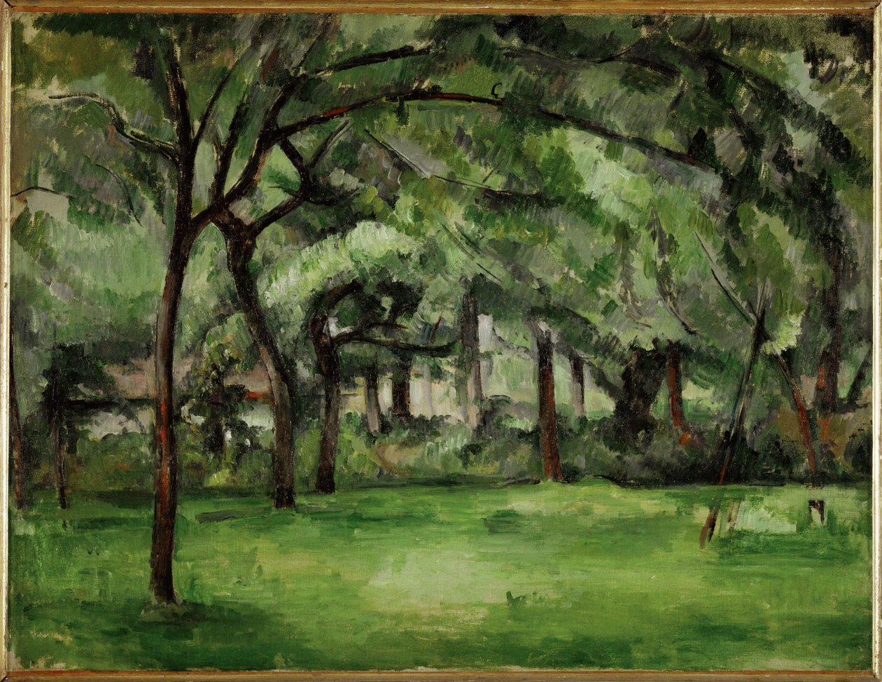 Bauernhaus in der Normandie von Paul Cézanne