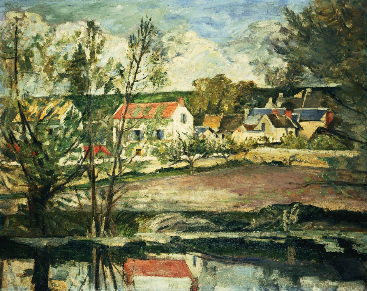 Im Tal der Oise von Paul Cézanne
