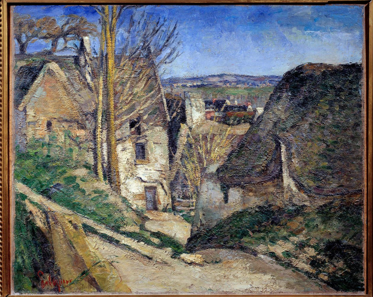 Das Haus des Gehängten von Paul Cézanne