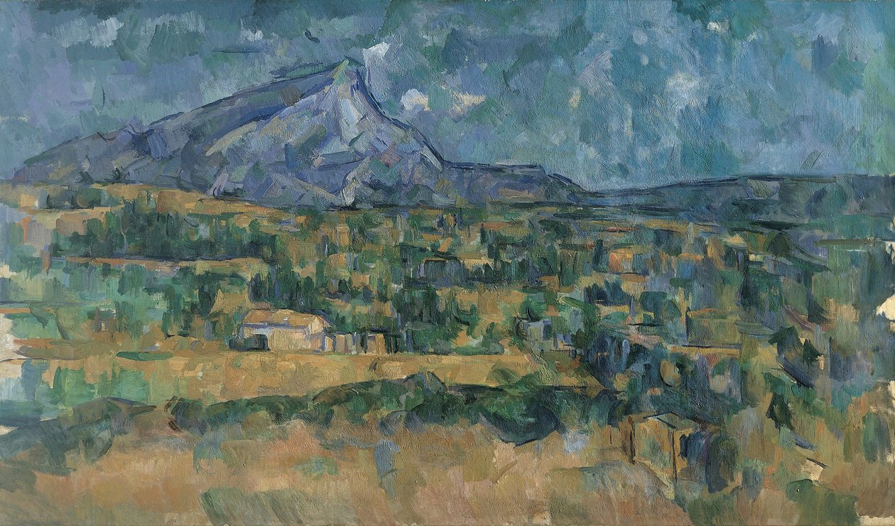 Mont Sainte-Victoire, ca. 1902-06 von Paul Cézanne