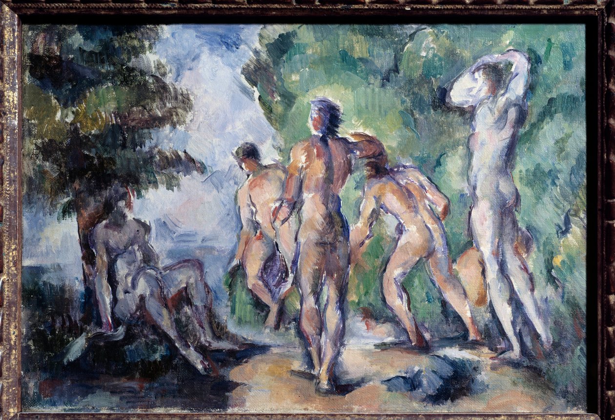 Badende von Paul Cézanne