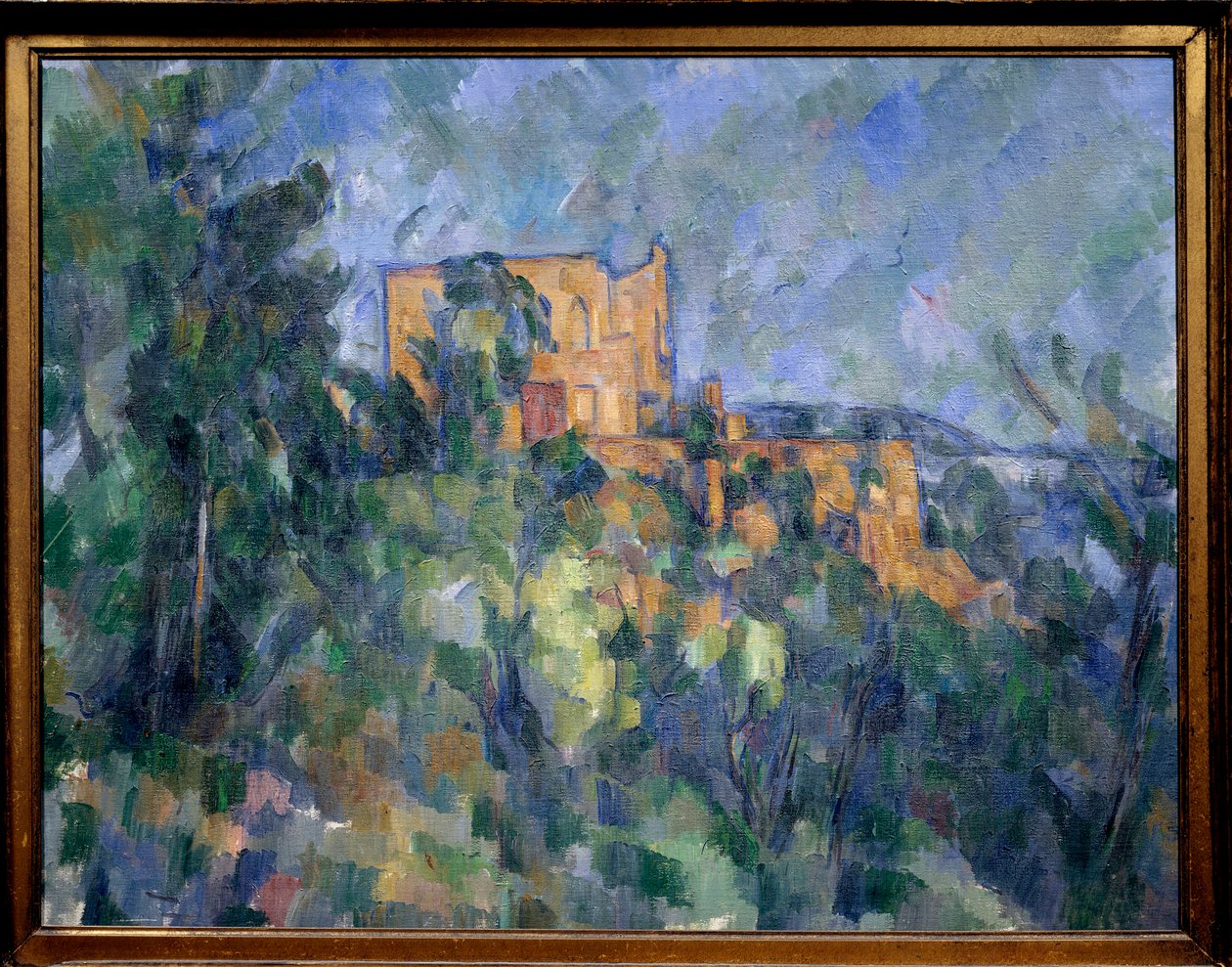 Schwarzes Schloss von Paul Cézanne