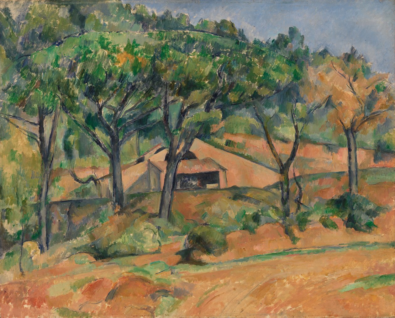 Haus in der Provence von Paul Cézanne