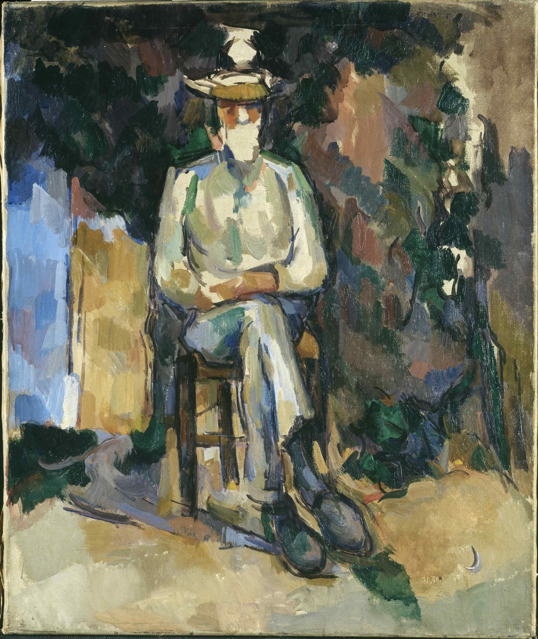 Der Gärtner Vallier, ca. 1904-1906 von Paul Cézanne