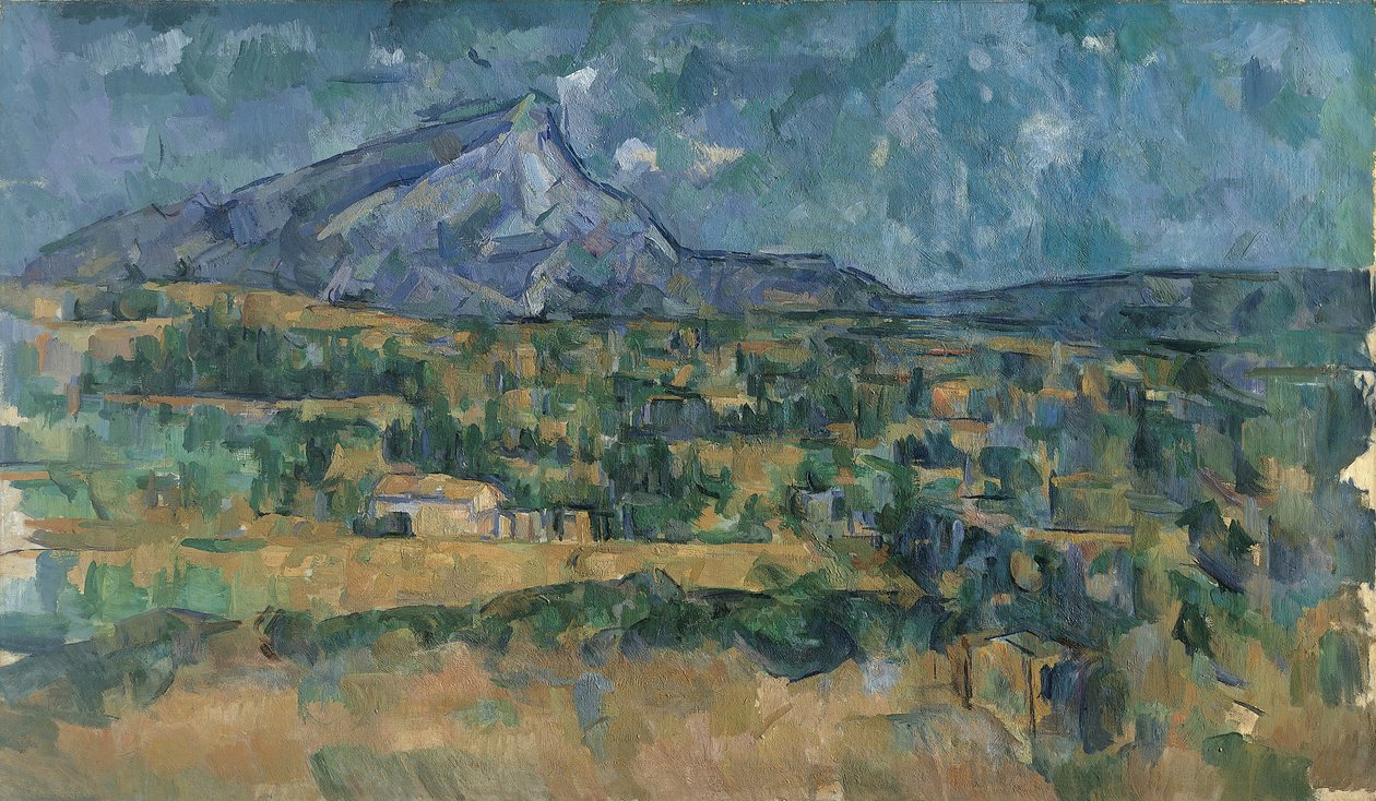 Mont Sainte-Victoire, ca. 1902-6 von Paul Cézanne
