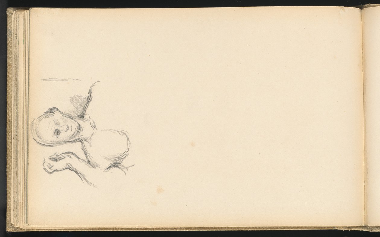 Studie des römischen Redners Germanicus, 1883-1886 von Paul Cézanne