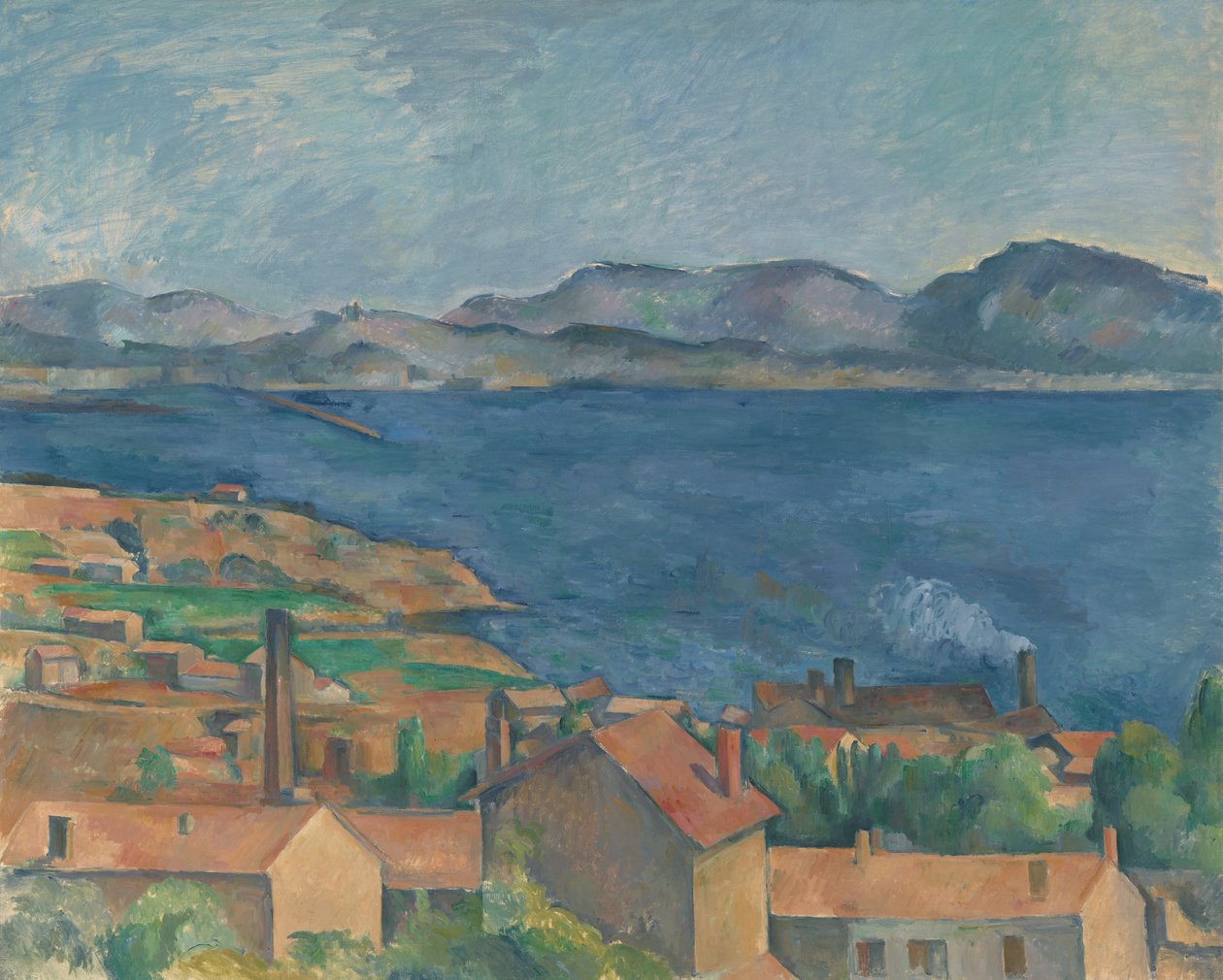 Die Bucht von Marseille, gesehen von L