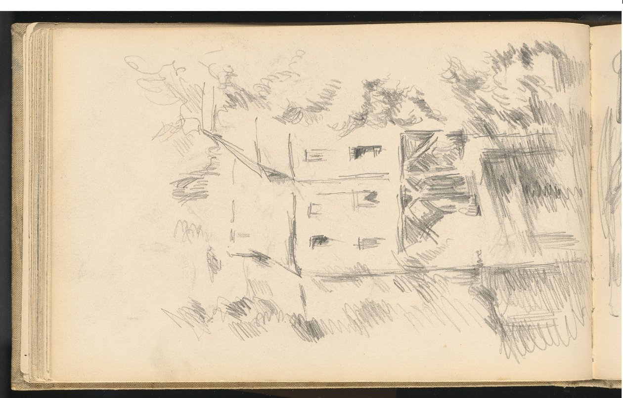 Die Mühle von Paul Cézanne